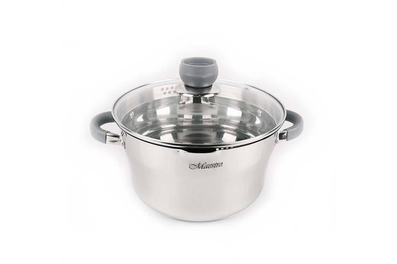 Кастрюля нержавеющая Maestro - 180 мм х 2,4 л MR-3507-18