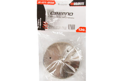 Сверло по стеклу и керамике трубчатое Granite - 120 мм