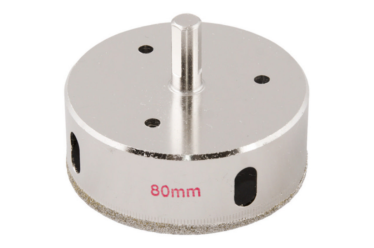 Сверло по стеклу и керамике трубчатое Granite - 80 мм