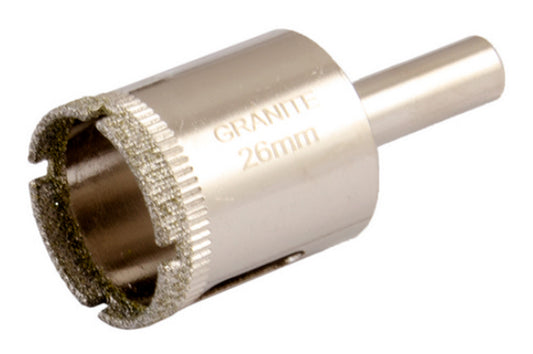Сверло по стеклу и керамике трубчатое Granite - 26 мм