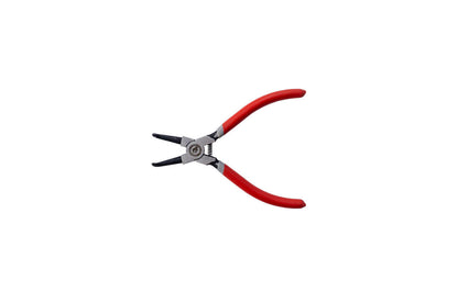 Щипцы для стопорных колец Intertool - 150 мм изогнутые-cжим