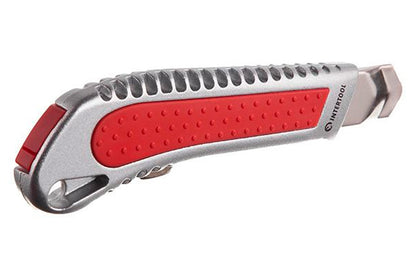 Нож Intertool - 18 мм винтовой, противоскользящий