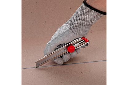 Нож Intertool - 18 мм винтовой, противоскользящий