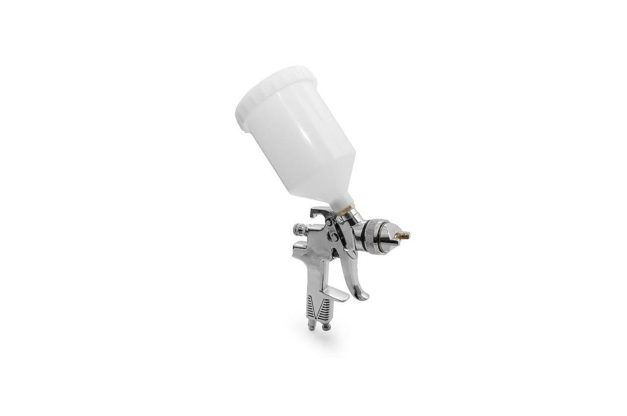 Пневмопістолет лакофарбовий HVLP Intertool - верхній бак 600 мл x 1,3 мм