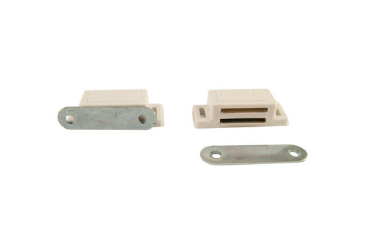 Магнит мебельный FZB - 45 мм белый