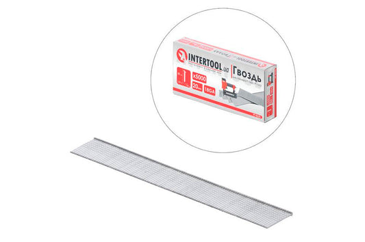 Пневмогвоздь Intertool - 20 мм (5000 шт.)