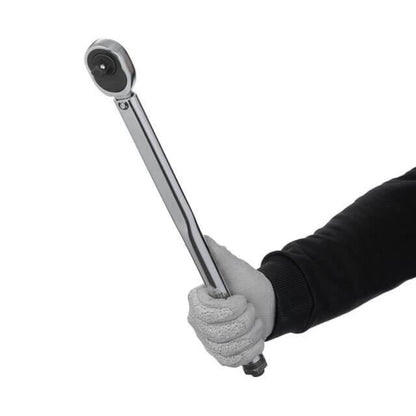 Ключ динамометрический Intertool - 1/2" x 28-210 Н/м, с переходником 3/8"