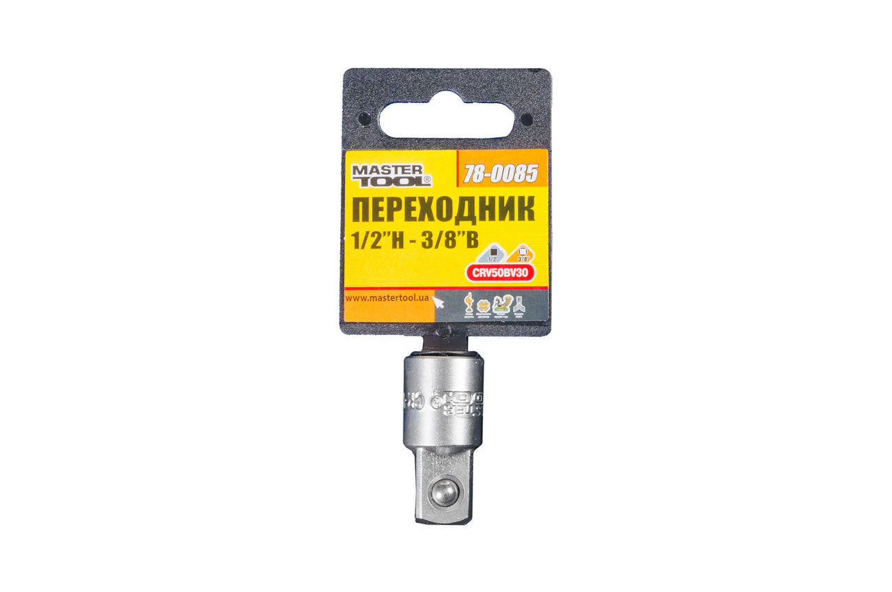 Перехідник Mastertool - 1/2" - 3/8"