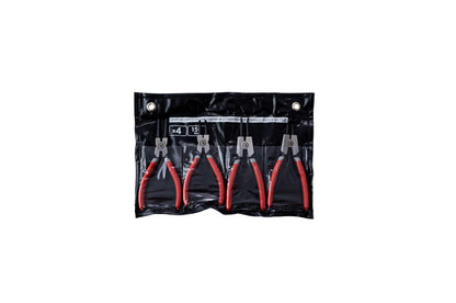 Набор щипцов для стопорных колец Intertool - 150 мм (4 шт.)