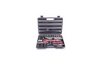 Набор инструмента Intertool - 1/4", 1/2" 72 ед. ET-6072