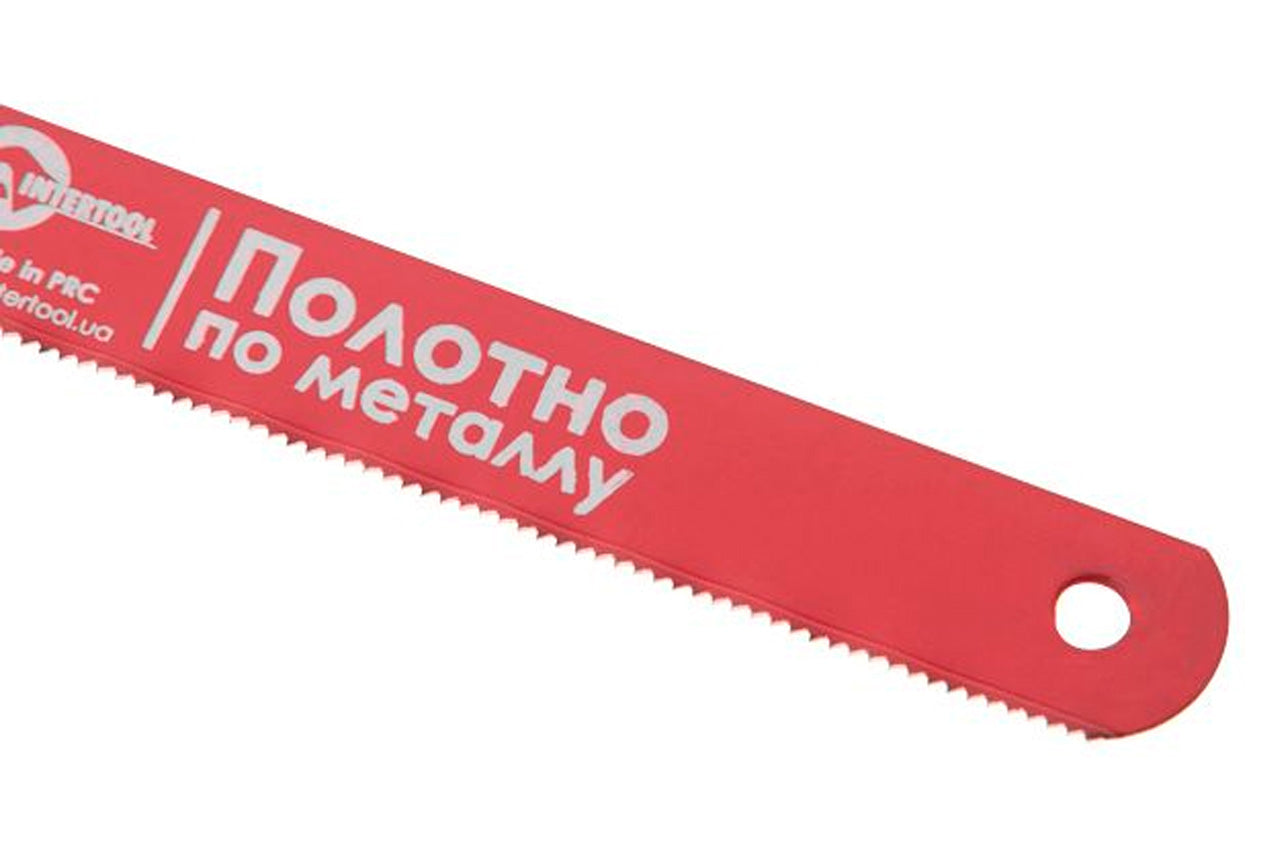 Полотно ножовочное по металлу Intertool - 300 мм x 24T x 1" M2