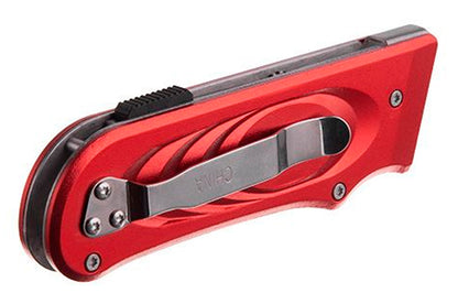 Нож Intertool - трапециевидный, металлический + 5 лезвий