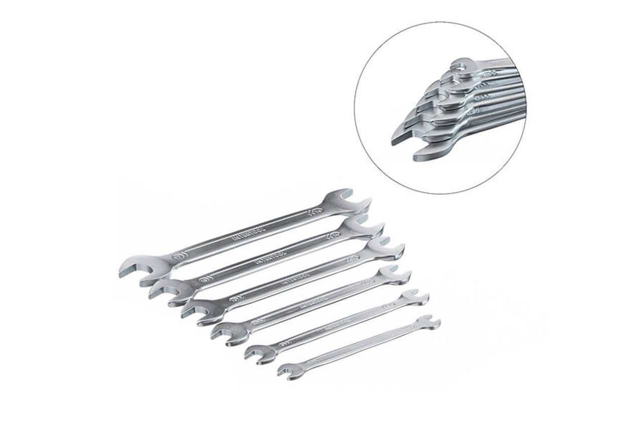 Набор рожковых ключей Intertool - 6 шт. (6-17 мм) Pro