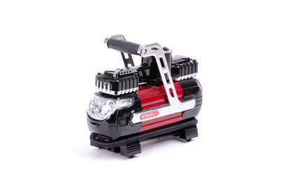 Автомобільний мінікомпресор Intertool - 12В x 7 bar x 40 л/хв, двопоршневий