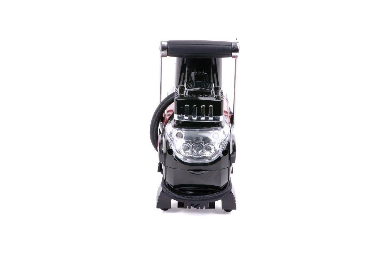 Автомобільний мінікомпресор Intertool - 12В x 7 bar x 40 л/хв, двопоршневий