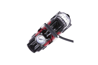 Автомобільний мінікомпресор Intertool - 12В x 7 bar x 40 л/хв, двопоршневий