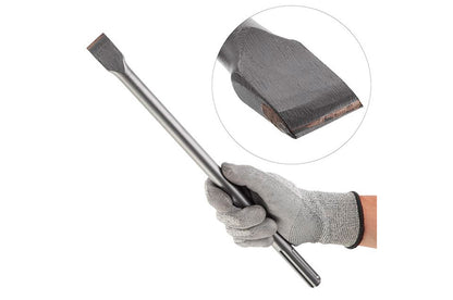 Зубило плоское SDS-max Intertool - 18 x 400 x 30 мм с напайкой