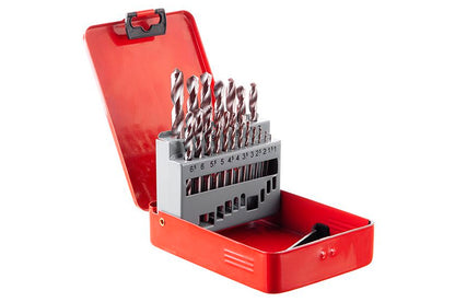 Набор сверл по металлу Intertool - 19 шт. (1-10 мм)