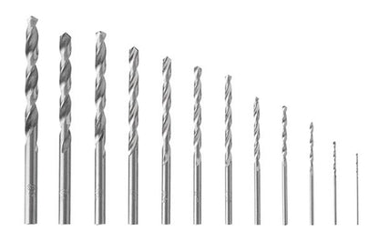 Набор сверл по металлу Intertool - 19 шт. (1-10 мм)