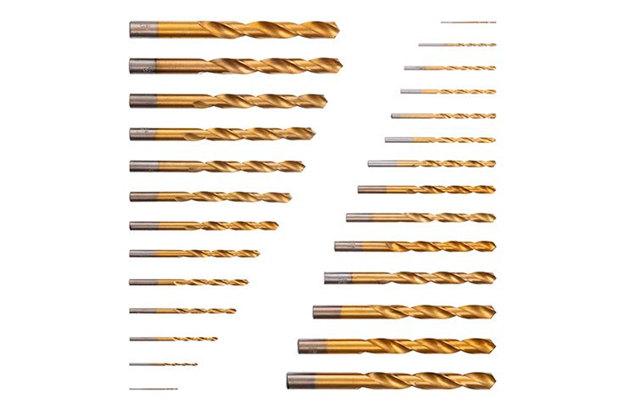 Набор сверл по металлу Intertool - 230 шт. (1-13 мм)