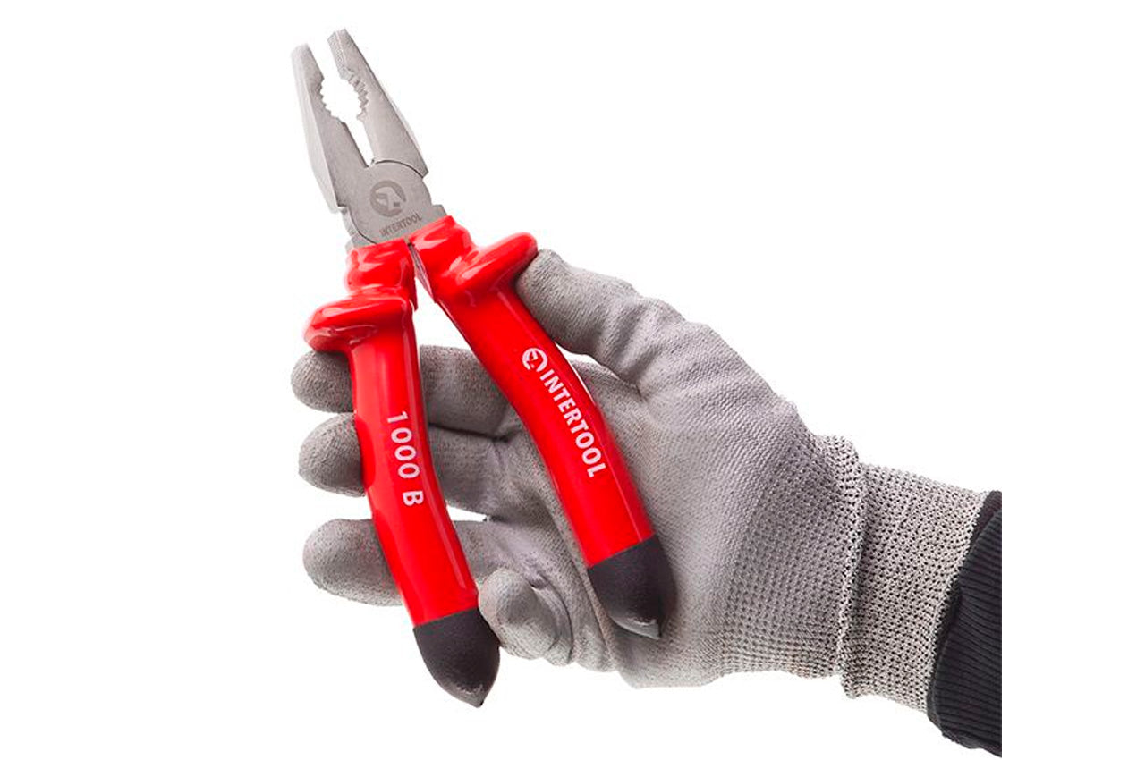 Плоскогубцы Intertool - 200 мм 1000В