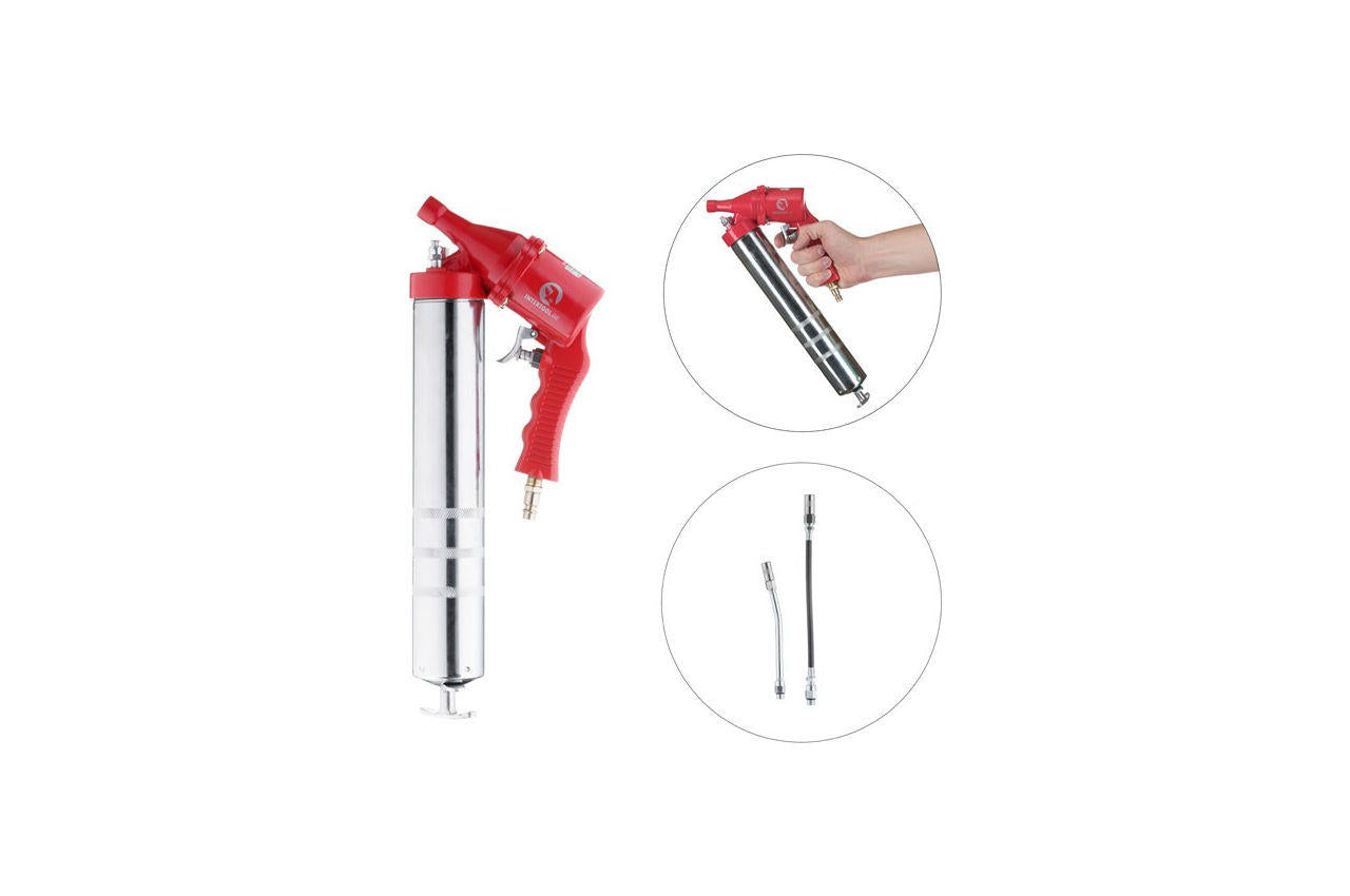 Пневмопистолет для выдавливания смазки Intertool - 8 бар