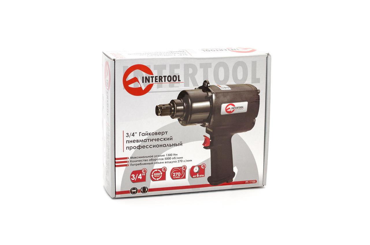 Гайковерт пневматический Intertool - 3/4" Pro