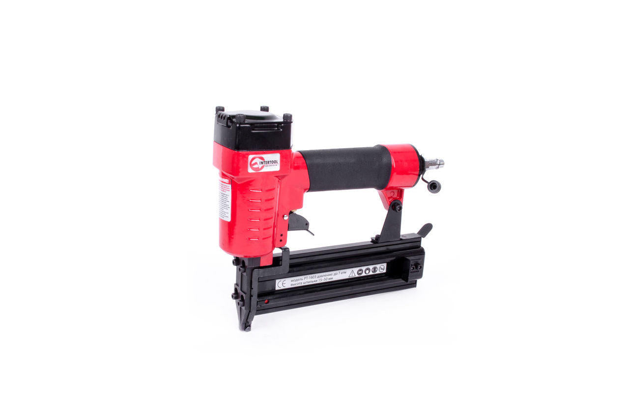Степлер пневматический Intertool - 15-50 мм гвоздь