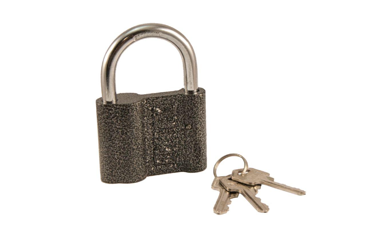 Замок навесной FZB - 60 мм ермак серый