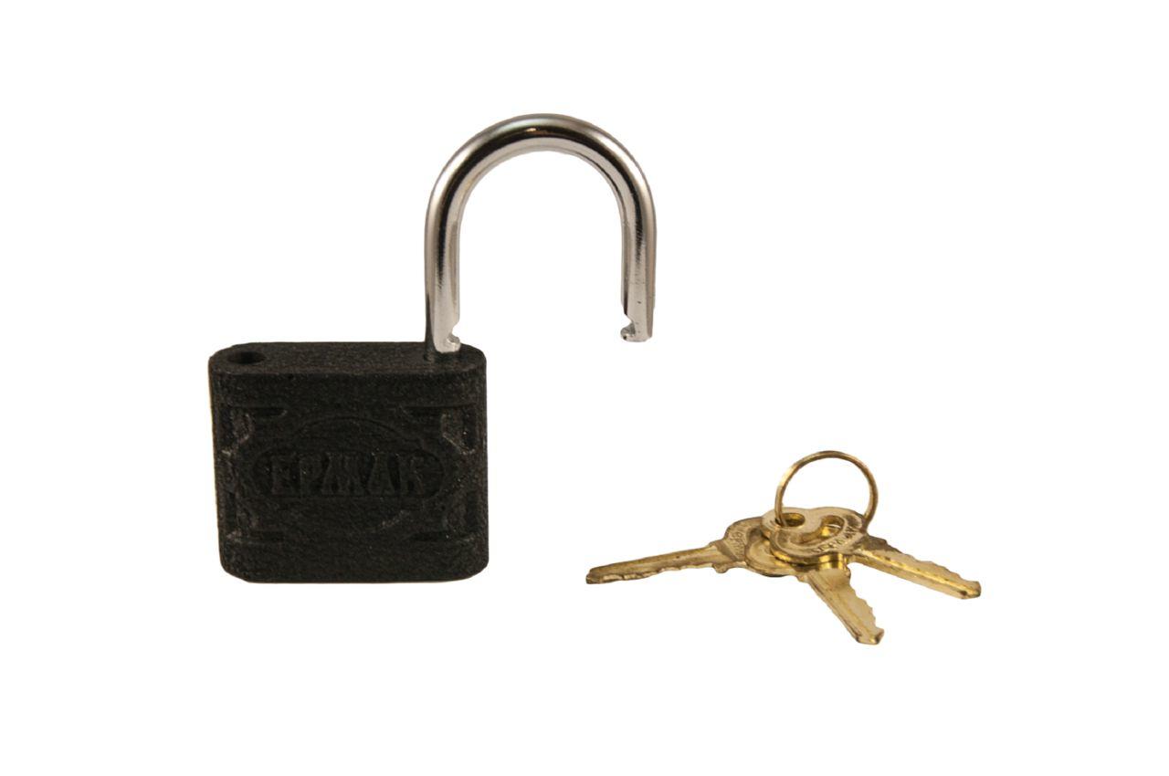 Замок навесной FZB - 50 мм ермак черный