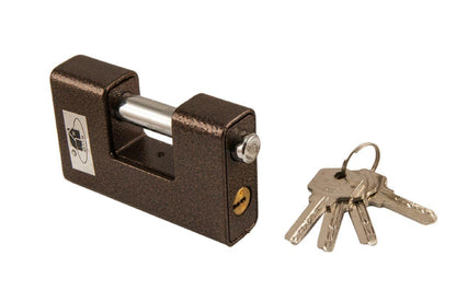 Замок навесной FZB - 80 мм экстра-пешка лазер