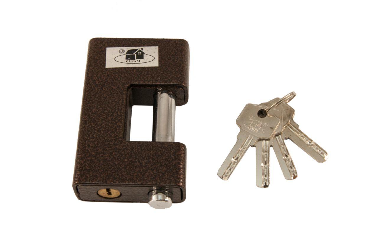 Замок навесной FZB - 90 мм экстра-пешка лазер