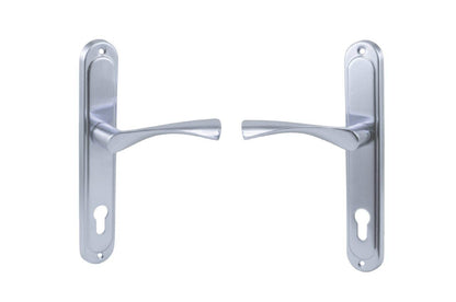 Ручка на планке под цилиндр FZB - 85 мм ET-257 СР