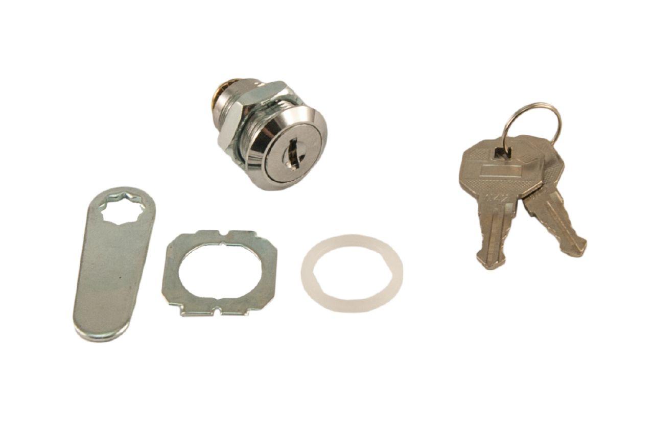 Замок почтовый FZB - металлический ключ