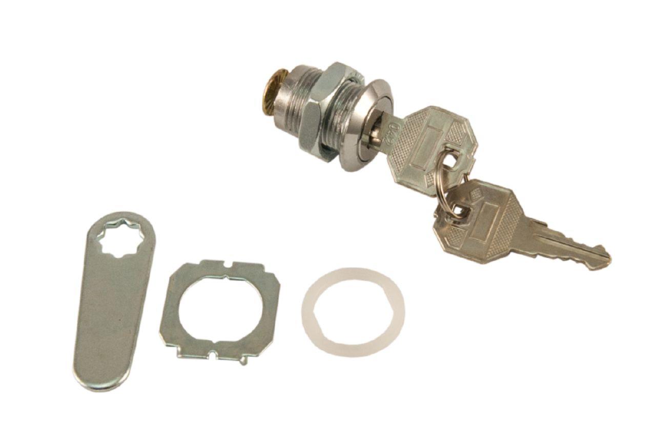 Замок почтовый FZB - металлический ключ