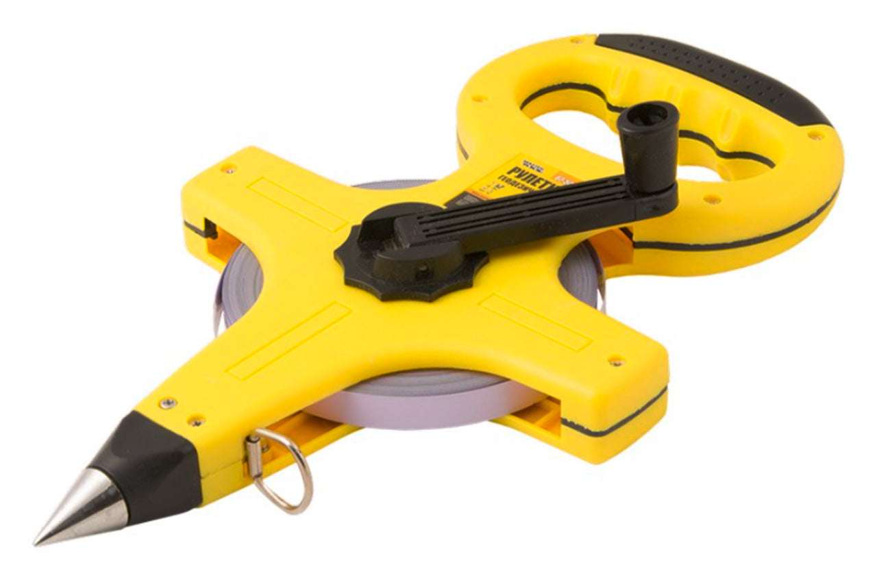 Рулетка Mastertool - 50 м x 13 мм геодезическая металлическая