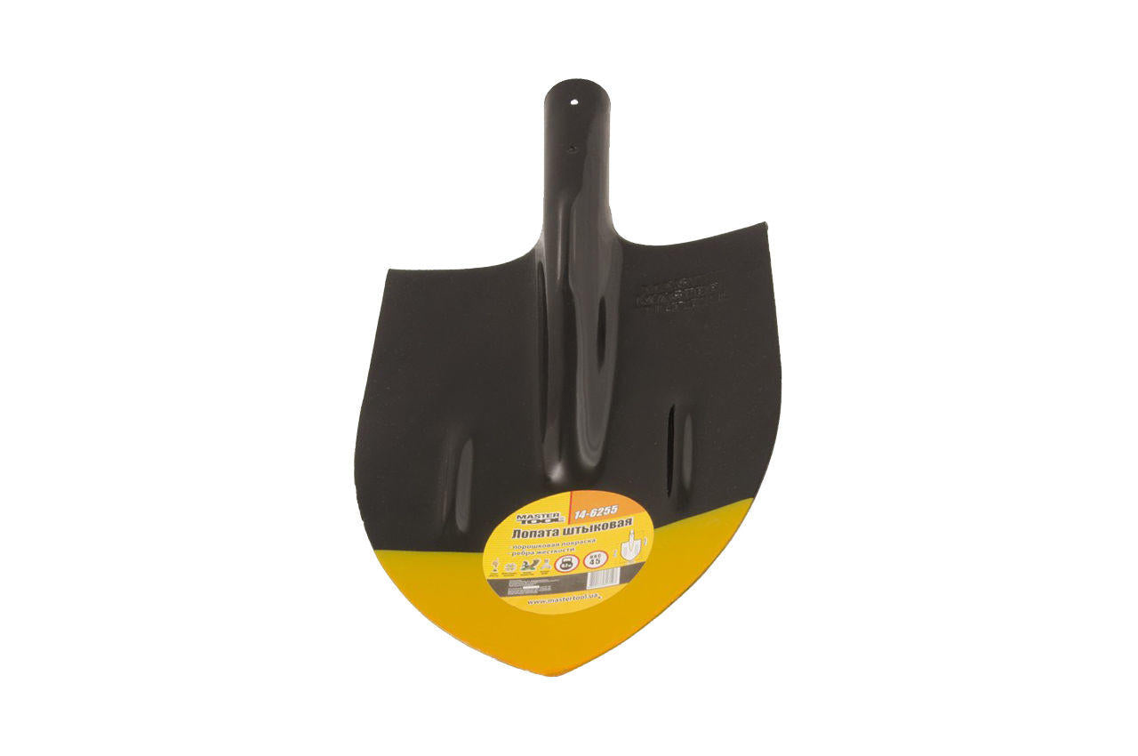 Лопата штыковая Mastertool - 210 x 290 мм x 0,7 кг, черная