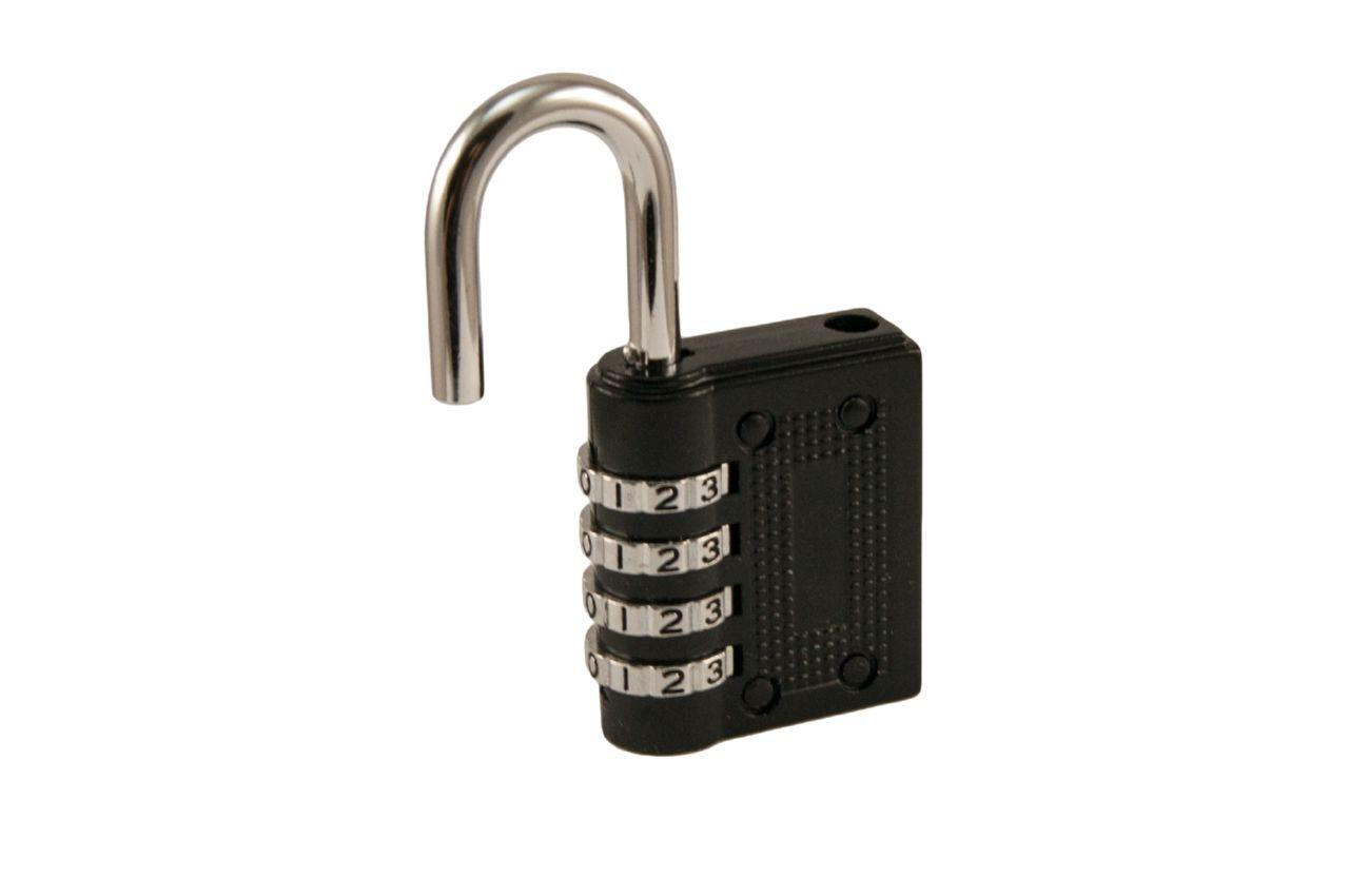 Замок навесной FZB - CR-17 черный