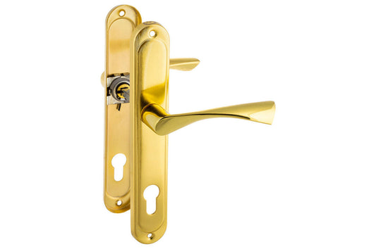 Ручка на планке под цилиндр FZB - 85 мм ET-257 GР