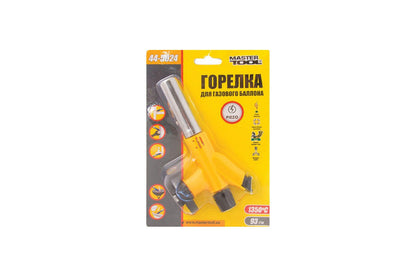 Горелка газовая c пьезоподжигом Mastertool - Прометей