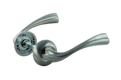 Ручка на розетці FZB - Sofia 15-130 SN/CP