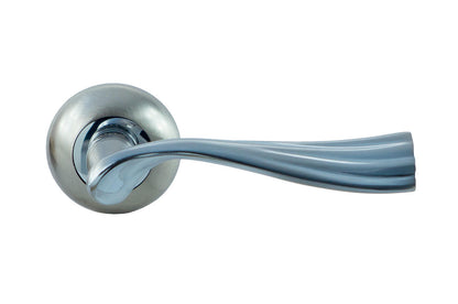 Ручка на розетці FZB - Sofia 15-131 SN/CP