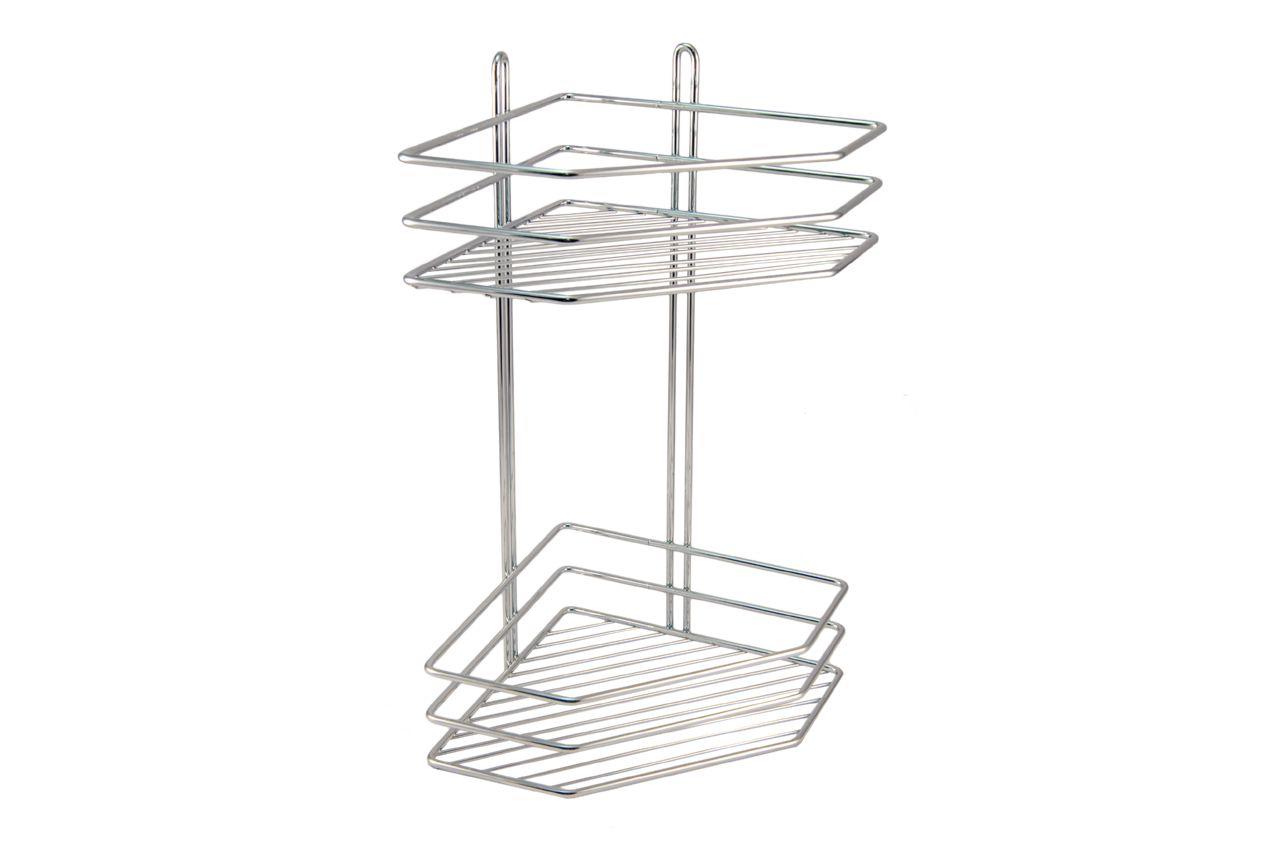 Полка для ванной FZB - 200 x 340мм угловая двойная