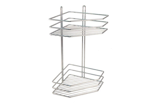 Полка для ванной FZB - 200 x 340мм угловая двойная