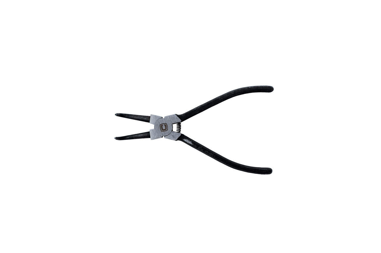 Щипцы для стопорных колец Сила - 175 мм изогнутые-cжим