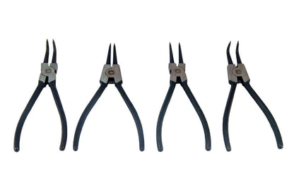 Набор щипцов для стопорных колец Сила - 175 мм (4 шт.)