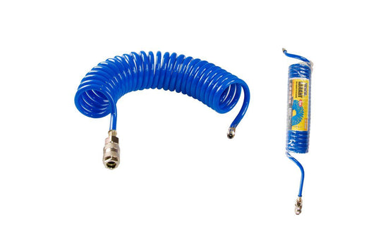 Шланг спиральный Mastertool - 20 м x 6,5 x 10 мм полиуретановый