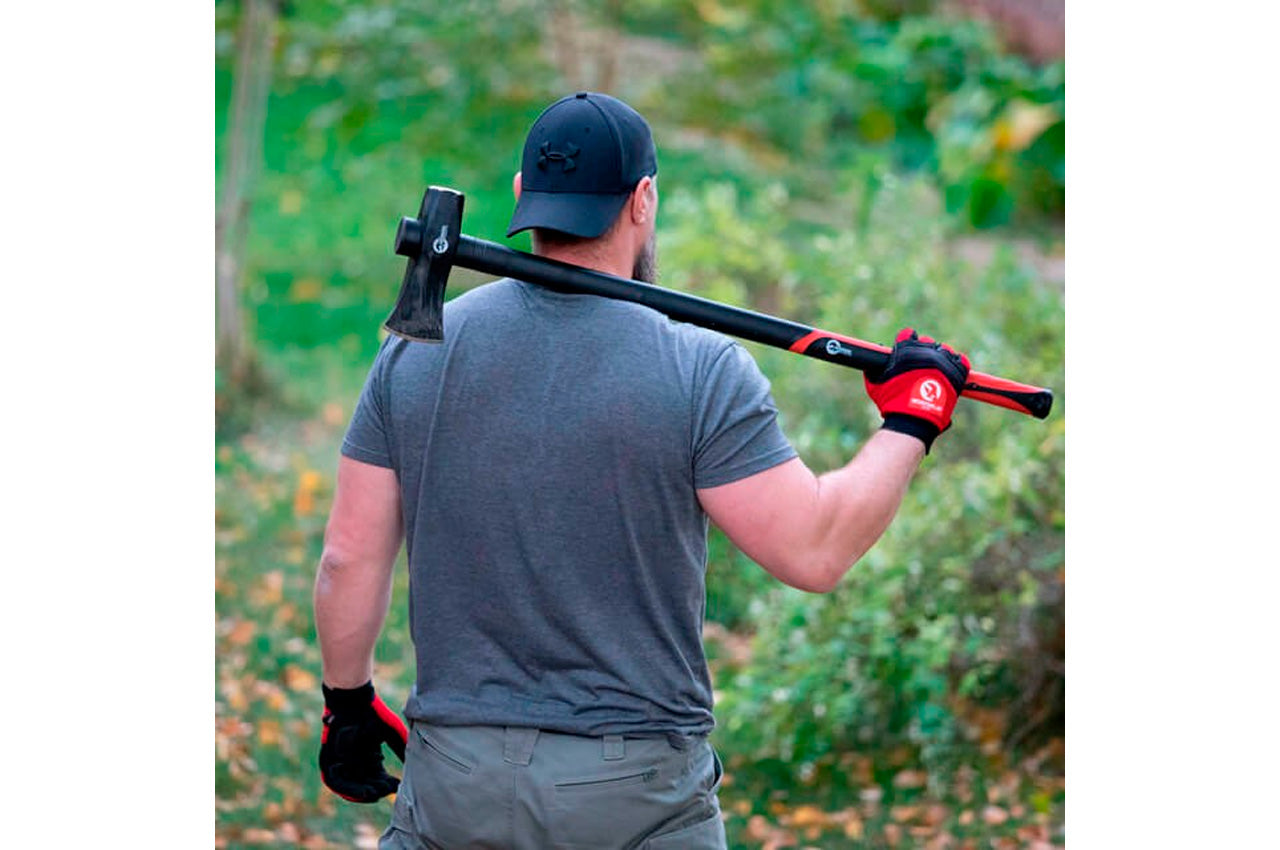 Топор-колун Intertool - 2500 г длинная ручка фибергласс