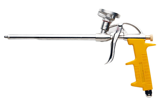 Пистолет для пены Сила - 300 мм никель