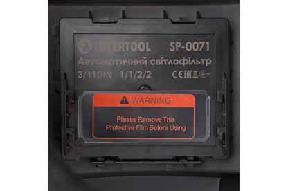 Маска сварочная Intertool - хамелеон 0061